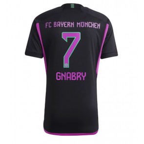 Bayern Munich Serge Gnabry #7 Gostujuci Dres 2023-24 Kratak Rukavima
